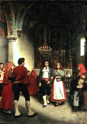 Et bryllup i Laruns, 1881